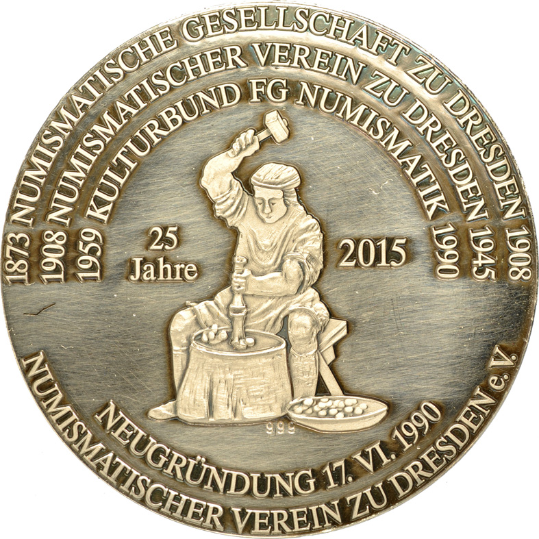 NVzD Medaille 2015 Rückseite